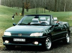 Peugeot 306 Cabriolet Roland Garros 1995 года